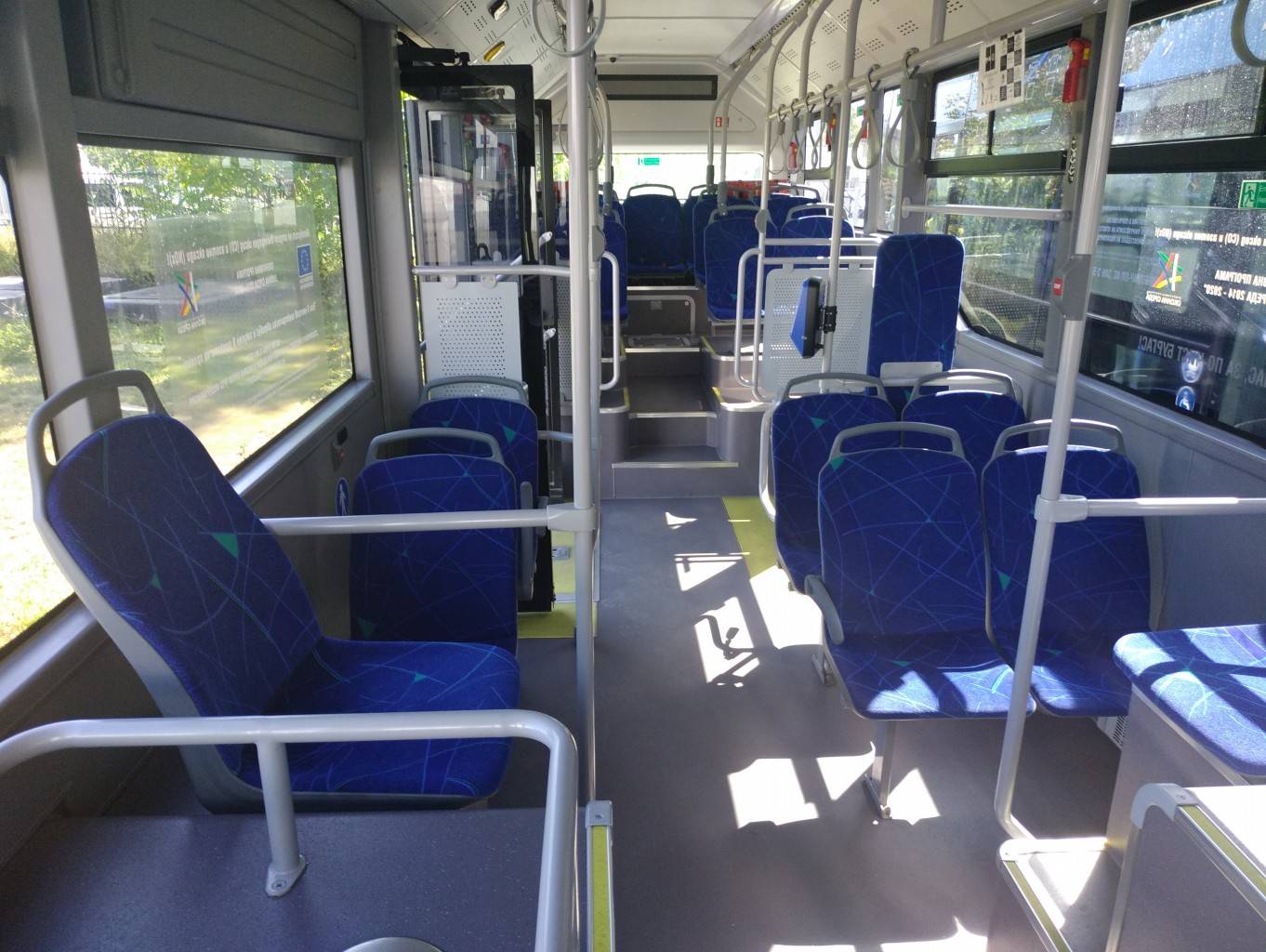  Новите електробуси в Бургас 